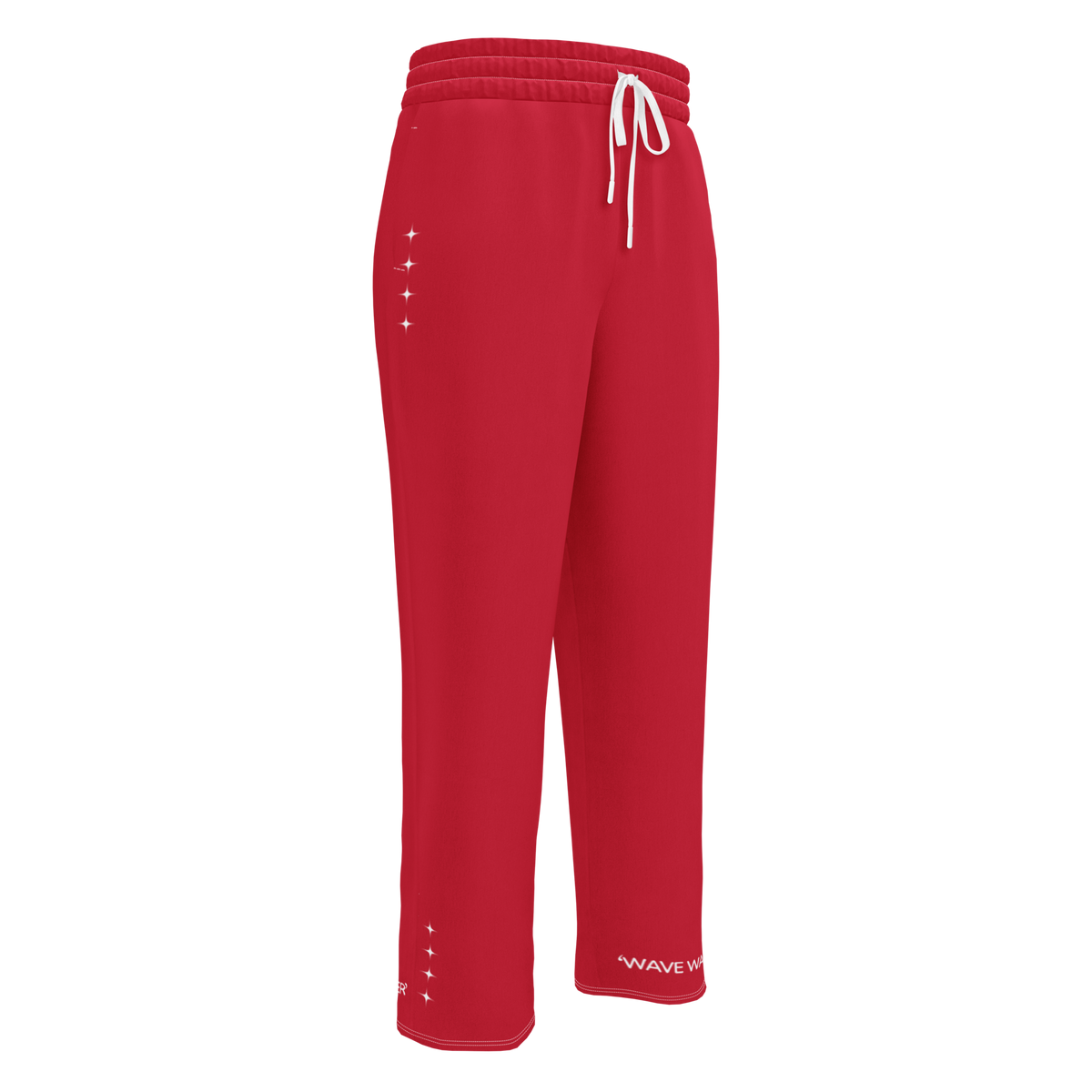 Red Wave Wanderer Star Logo Sweatpants