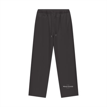 Fleece Lined Straight Leg Pants - 460 GSM