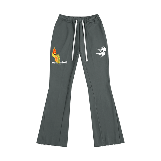 Flame Logo Flare Sweatpants